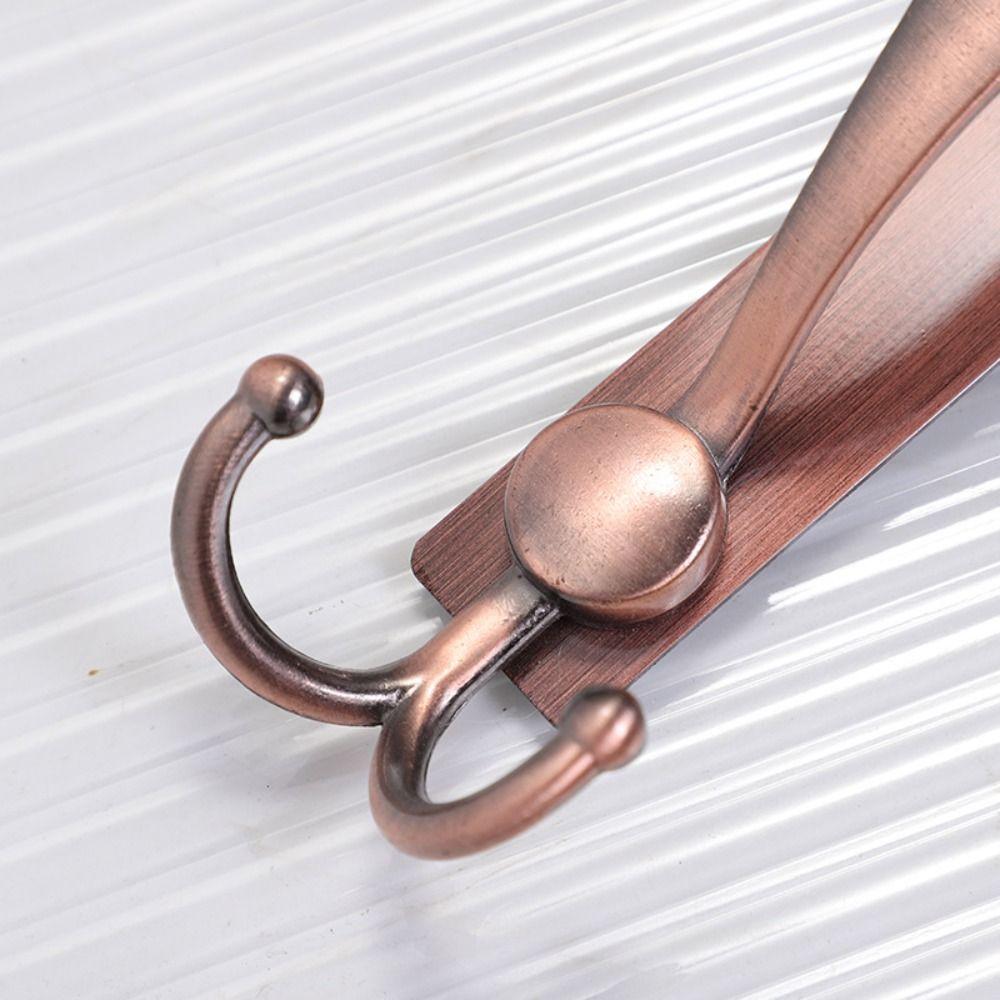 Anti-Slip Shower Door Back Hook Hole Free Bathrobe Hanger Over Glass Door Towel Rack  Kitchen
