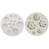2Pcs/Set 3D Small Daisy Cake Molds Silicone Pan Tray Mould Flowers Baking Moulds for Cake Candy Chocolate Soap Jelly Sugar Mould