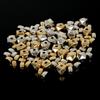 100-500Pcs Acrylic CCB Faceted Geometry Seed Spacer Beads for Jewelry Making DIY Bracelet Necklaces