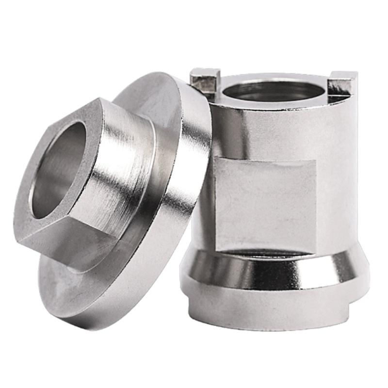 Инструмент для снятия каретки горного велосипеда для центральных валов велосипедов, стальной инструмент для нижних осей велосипедов, съемник шатунов велосипеда