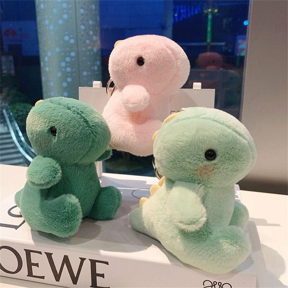 Plush Toy Plush Dinosaur Doll Stuffed Animal Dinosaur Pendant Dinosaur Keychain Bag Pendant