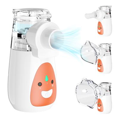 Ингалятор Mediken Inhaler Nebulizer перезаряжаемый Ультразвуковой сетчатый тип Литий-ионный аккумулятор Мощный распылитель Режим очистки Тихий Компактный Легкий В комплекте