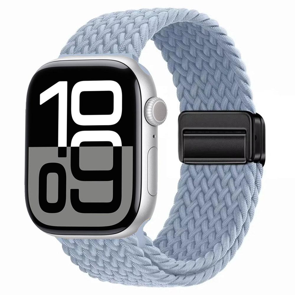 Нейлоновый ремешок для Apple Watch 10 46мм 42мм/Ultra 2 49мм 9 8 7 Дышащий ремешок для часов iwatch Серии 6 5 4 SE 44мм 40мм 45мм 41мм