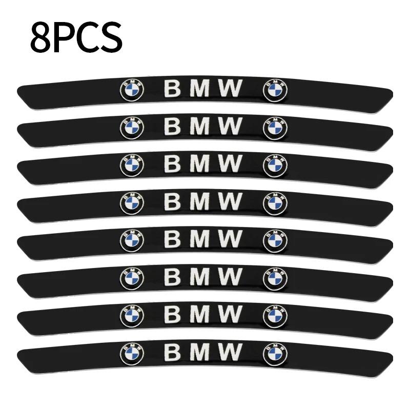 JKGN2 4Pcs Aluminum Car Styling Wheel Hub Badge Tire Rim Stickers For BMW M Emblem E46 E36 E34 F10 E90 F30 E60 F30 E53 E30 E92 E87