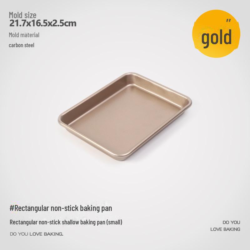 Прямоугольная форма для выпечки с антипригарным покрытием для тортов, булочек и многого другого