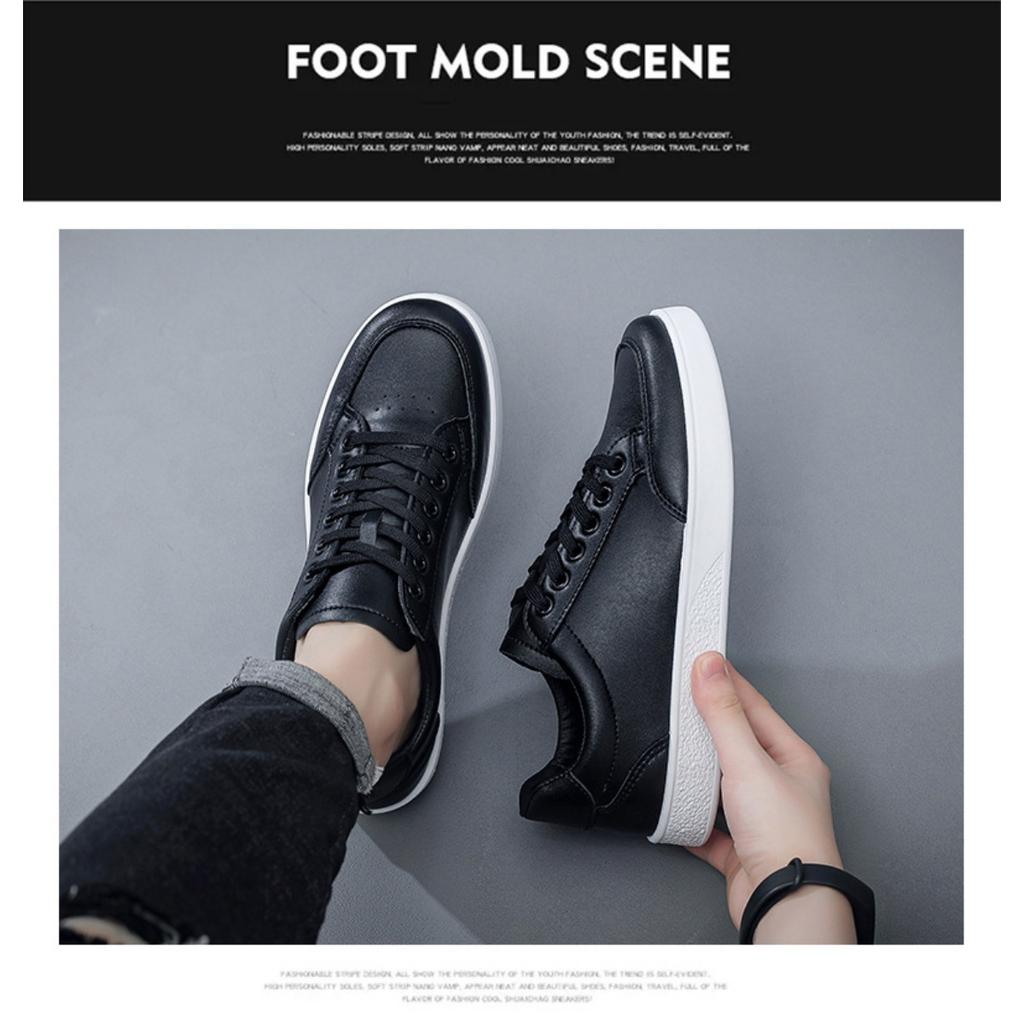 Мужская обувь Street Board Shoes Men Korean Version of The Student Men's White Shoes, Fashion Casual Shoes Tide Shoes