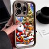 N113 Merry Christmas Desig Art Soft Angel Eyes Phone Cases for Samsung S23 S24 Ultra S21 A54 A34 A13 A14 A06 A24 Realme 12 Vivo OPPO Shockproof Cover