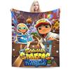 Пледы для видеоигры Y2K Subway Surfers Ультрамягкие фланелевые пледы для отдыха Машинная стирка