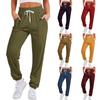 Женские толстые эластичные манжеты Джоггеры Спортивные штаны 7 цветов в наличии