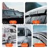 Modification Parts Weather Shield For Ford F-150 Raptor 15 Window Visor Rain Guard Deflector Windshield Rain Eyebrow Awning Trim