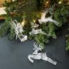 Рождественское креативное украшение Рождественская елка Подвеска для рождественской вечеринки Подвесные прозрачные акриловые аксессуары