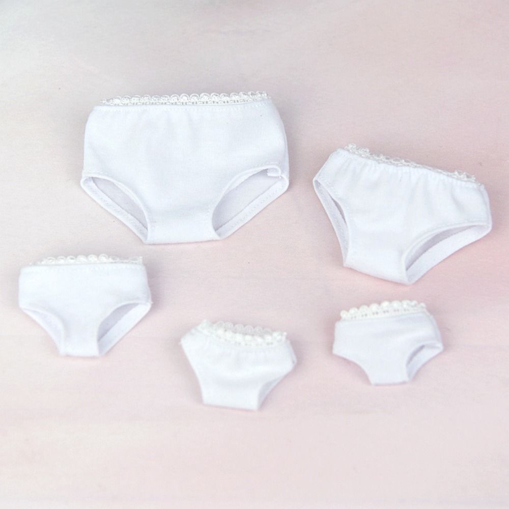 DIY Lace Cotton Underwear Cute Doll Clothes Accessories Briefs Underwear  1/3 BJD Doll/60cm Doll