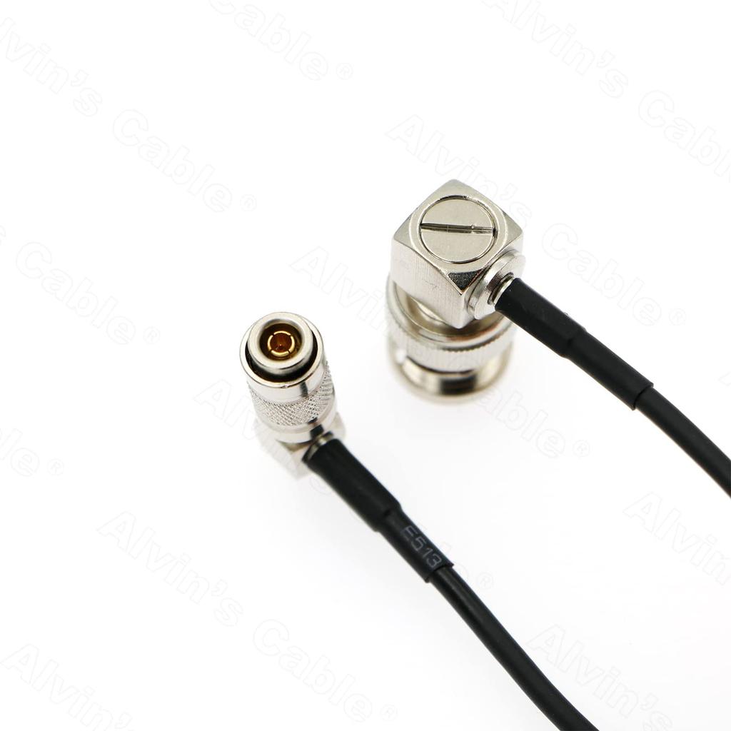 Cables DIN To BNC 3G Coaxial Cable Mini BNC Male To BNC Male RG174 75 Ohm HD SDI Cable for Blackmagic Decklink Quad Alvin's 1.0/2.3 60cm23.6''