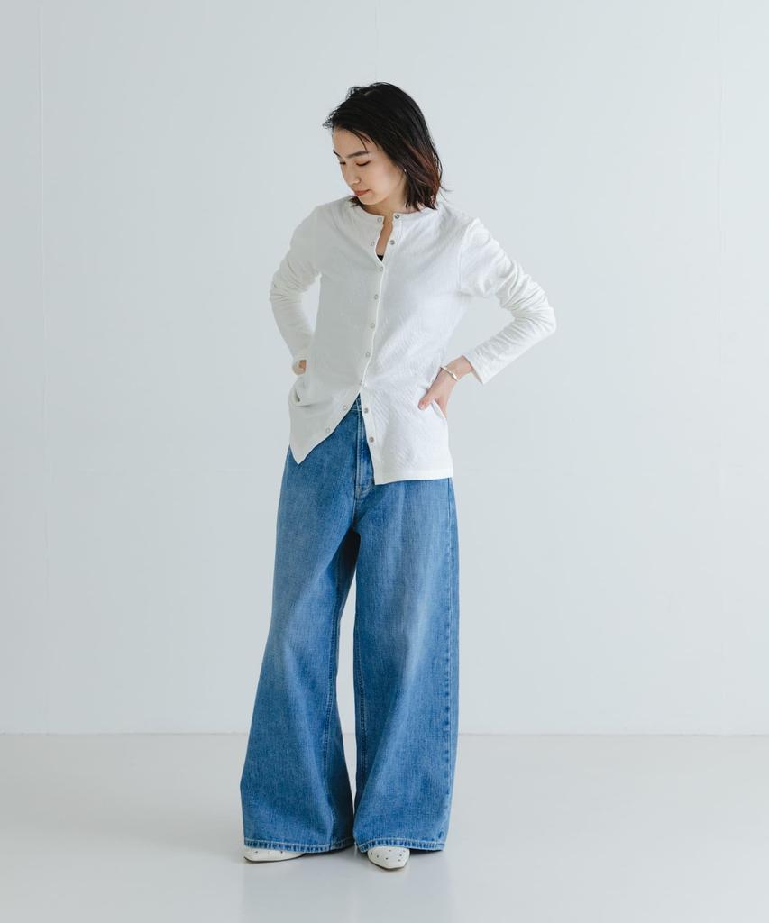 Женский кардиган с круглым вырезом Urban Research Made in Japan URA4-21T005 (Офф-Бесплатно)