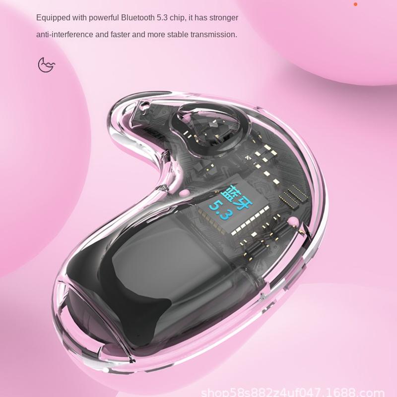 Новая невидимая мини-беспроводная Bluetooth-гарнитура для сна, спящая на стороне