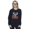 Disney Womens/Ladies Lilo & Stitch Boo! Sweatshirt