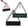 Iron Mosquito Coil Holder Incense Holders Triangular Mosquito Burner Frame Modern Repellent Incense Racks For Household Bedrooms