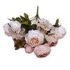 8Pcs Artificial Peony Realistic Easy To Use Vintage Artificial Peony Bouquet for Garden