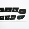 Suitable for Renault Air Conditioning Control Panel Button Repair Sticker for Renault Megane/ Master/ Scen