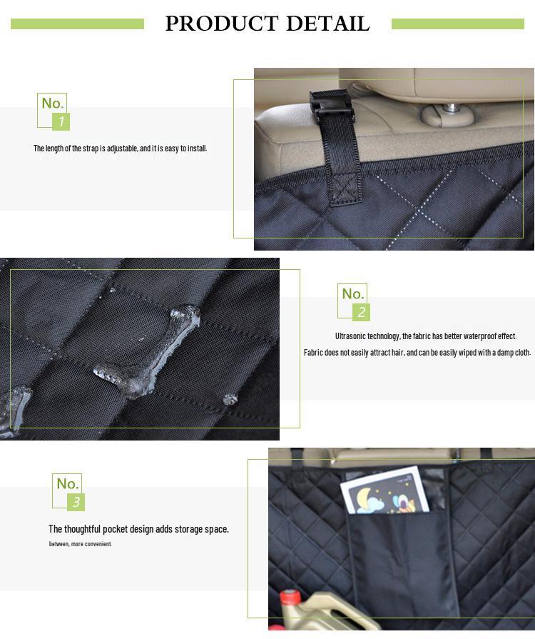 Premium Waterproof SUV Pet Trunk Mat with Extended Coverage