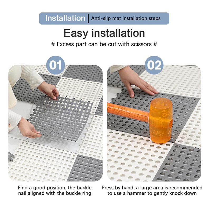 1шт нескользящий коврик для ванной водонепроницаемый коврик ковер для ванной комнаты противоскользящий присоска для ног масса