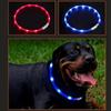 USB Rechargeable Flashing Night Dog Collars Luminous Pet Collar LED Light USB Dog Collar Glowing Teddy Flash Collar Pet