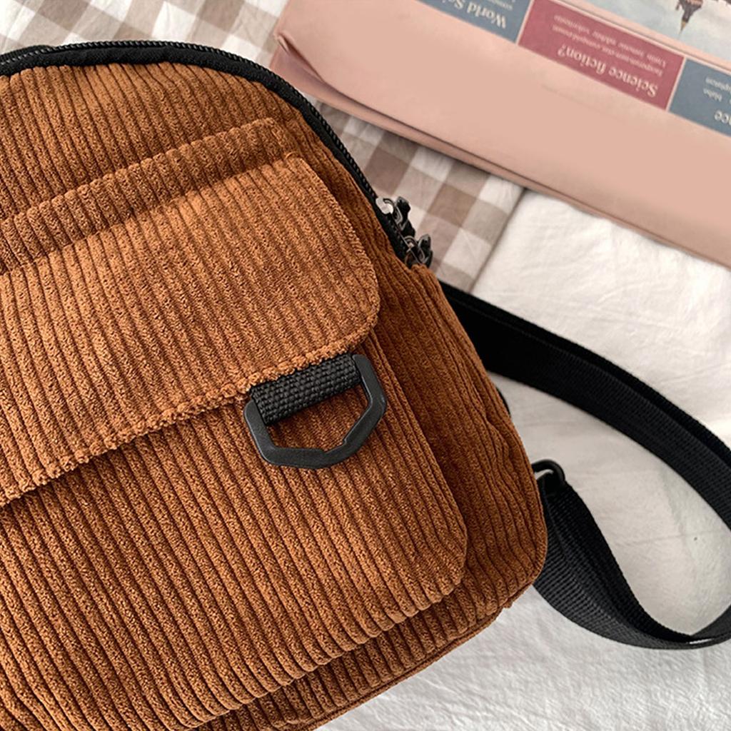 Портативный вельветовый рюкзак, маленькая дорожная сумка, сумка на два плеча, мини-рюкзак, школьный рюкзак для ежедневного ношения в магазинах