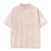 Футболка из хлопка Acid Wash, мужская, с круглым вырезом, с короткими рукавами, потертая, европейская, американская, молодежная, модная, спортивная, повседневная футболка