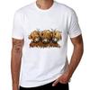 Scottish Hairy Highland Cow ' THE YOUNG ONES 2 ' by Shirley MacArthur T-Shirt Cotton T Shirt Man T-Shirt