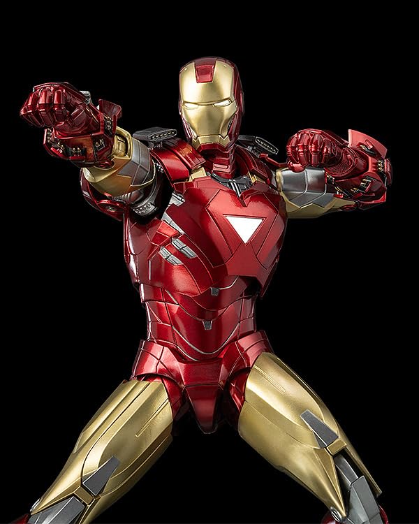 DLX Marvel Studios The Infinity Saga Iron Man Mark 6 Iron Man Mark Scale Metal Painted Movable Figure [DLX 6] 1/12 ABS&PVC&zinc Alloy&other
