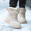 Winter Snow Boots with Plush and Thick Cotton Boots, Children's Anti Slip Cotton Shoes