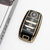 4 Buttons Auto Keyless for Kia Rio Rio5 Sportage R K3 KX3 K4 K5 Ceed Sorento Cerato Optima TPU Car Key Case Shell Fob Cover