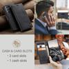 CaseMe для Samsung Galaxy S26 Ultra Высококачественный Ретро Люксовый Магнитный Флип Чехол-Кошелек из ПУ Кожи S26 Plus S26Ultra