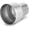 Exhaust Adapter Connector 2" ID To 2.5" ID, A-KARCK Exhaust Pipe Reducer 4" Overall Length 304 Stainless Steel