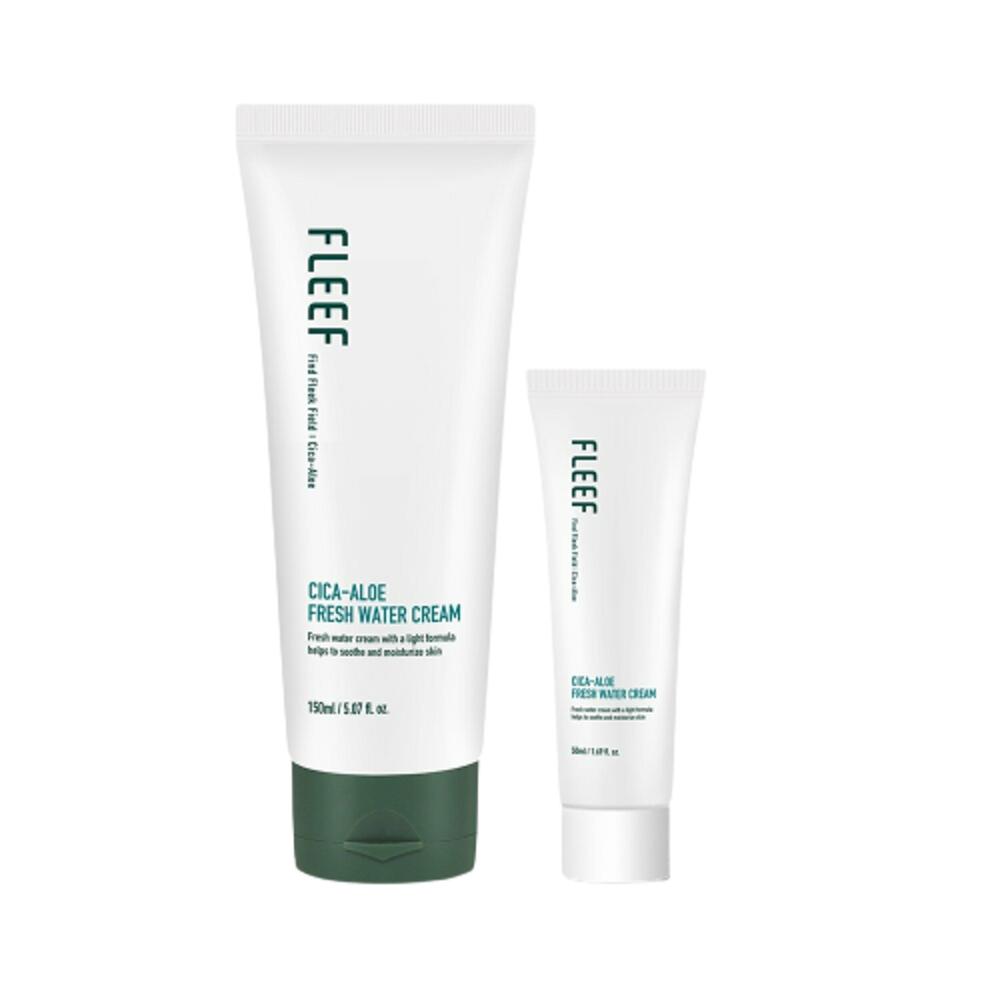FLEEF Cica Aloe Fresh Water Cream 150 мл Специальный набор (+50мл)