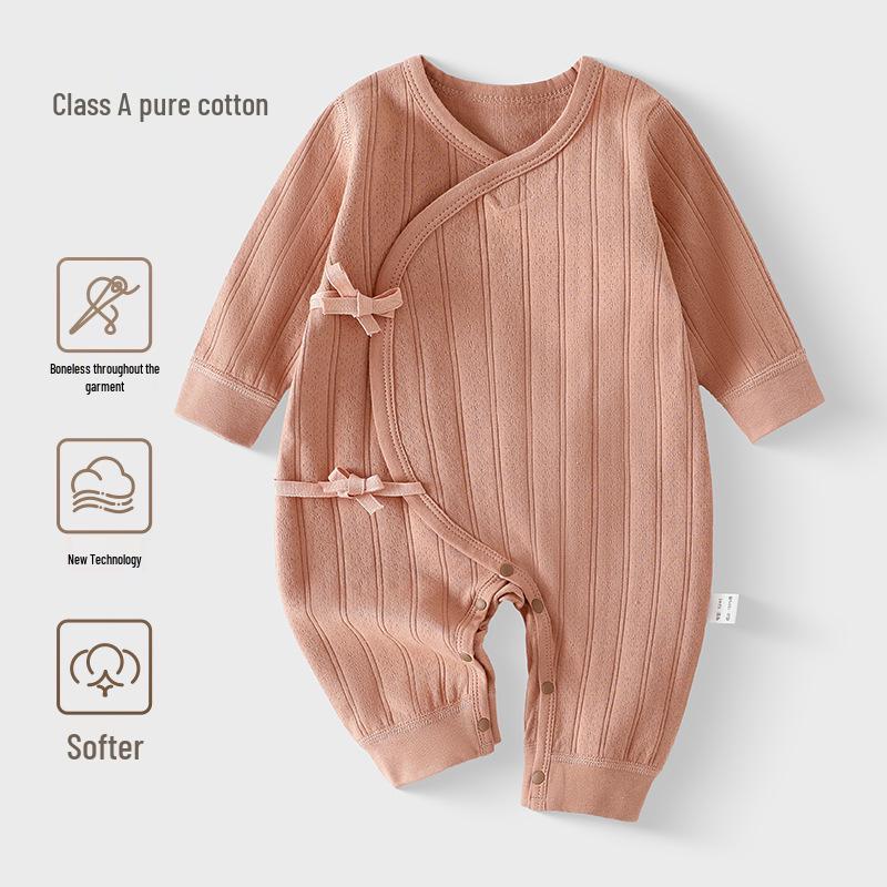 Детский боди из чистого хлопка - Монашеский комбинезон для новорожденных на все сезоны (0-3 месяца)