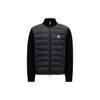 Moncler Стеганая вельветовая пуховая куртка унисекс черная J10919B00020M1115999