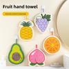 Cartoon Bathroom Kerchief Hanging Kitchen Rags Cute Washcloth