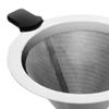 Coffee Cone Strainer Pour Over Maker Mesh Filters Portable with Collapsible Holders