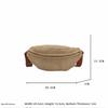 Sports Woven Waist Pouch Boho Crochet Shoulder Bags Versatile Eco-Friendly Straw Bag Vacation