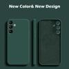 Цвета темно-фиолетовый квадратный жидкий силиконовый чехол для телефона Samsung Galaxy A13 A14 A04S A04 S22 S23 Plus Ultra A22 A32 A52 A53 A33 Защитный чехол