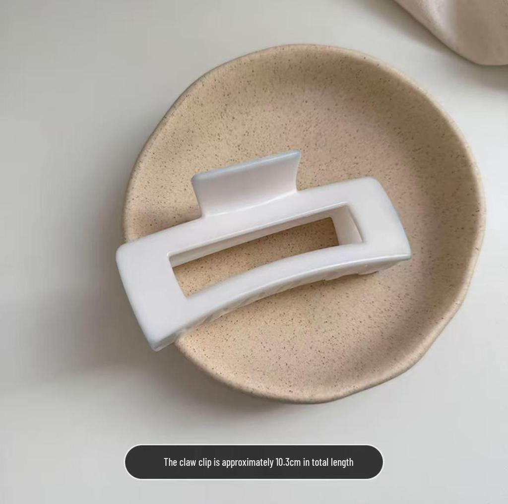 Soft Silicone Shark Hair Clip: Anti-collision, Anti-fall, Durable Protection for Back of Head