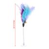 For Cat Teaser Toy Fun Feather Toys with Suction Cup Kitten Teaser Toys Interactive Catcher for Cat Toy for Kitten for C