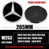3D 185MM 205MM Front Grille Star Logo Emblem Badge Auto Accessories For Mercedes-Benz C/B/E Class W206 W253 W213 GLC GLE BE1