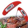 Red Folding Food Thermometer Portable HighAccuracy LCD Digital Cooking Temperature Meter