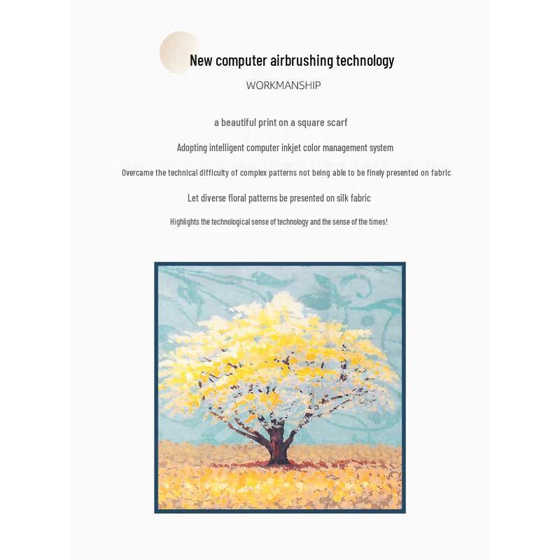 Handunyou Provence Silk Scarf