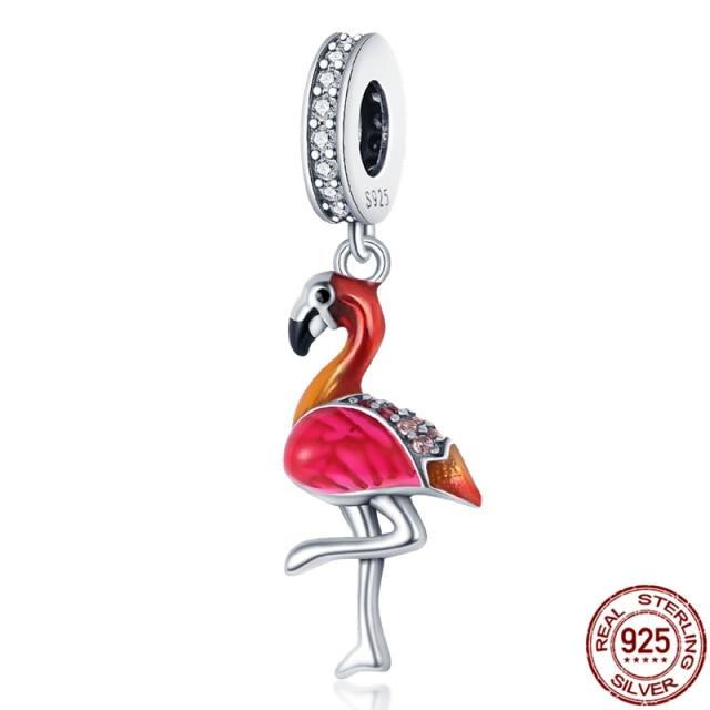 Charm Plata De Ley 925 Suitable Bracelet 925 Sterling Silver Kitten Galaxy Series Beaded Women's Diy Jewelry