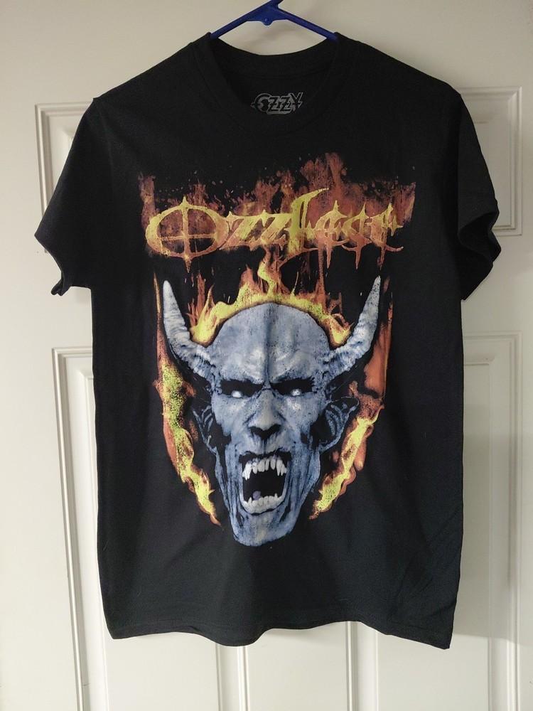 Ozzfest Demon Metal Bands Music Festival Tour Ozzy Ozbourne Shirt SMALL Tee Unisex T-Shirt