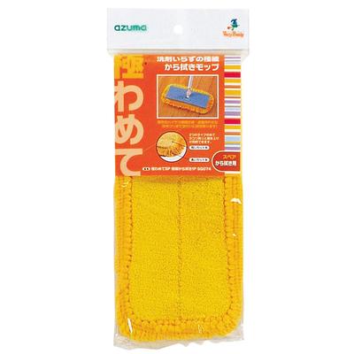 Чистящая салфетка Azuma Flooring Wiper Extremely SP Extra Fine Wipe 1P 32 x 17 см Желтая Удаляет грязь без Сухая швабра из SQ074 Прибл.. моющее средство. сверхтонкие
