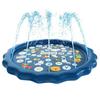 Fountain Play Pool Mat for Kids and 100cm Cute Pool Mat for Water Summer Lawn Home Summer Protection Mat, Mat, Pets, Diameter, Play, Days, Play, Use,
